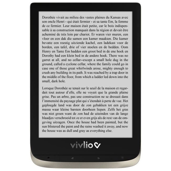 Liseuse Tactile - VIVLIO - Couleur - 6 E Ink - RAM 1 Go - Stockage 16
