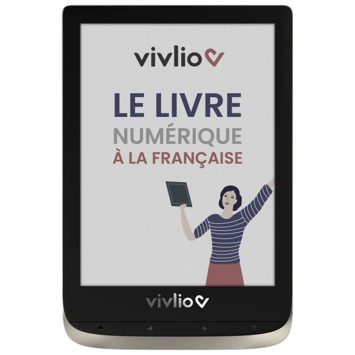 Liseuse Tactile - VIVLIO - Couleur - 6 E Ink - RAM 1 Go - Stockage 16