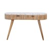 Console DKD Home Decor Marbre Bois de manguier (120 x 40 x 76 cm)