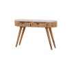 Console DKD Home Decor Marbre Bois de manguier (120 x 40 x 76 cm)