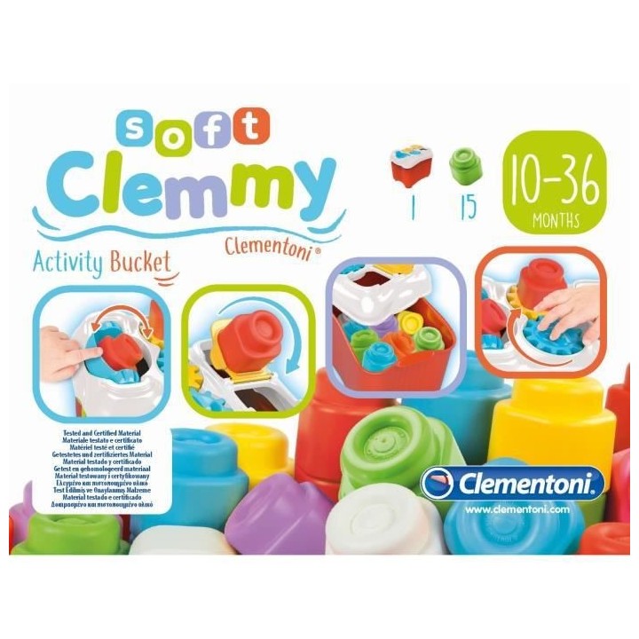 Clementoni - Clemmy - Panier d'activités