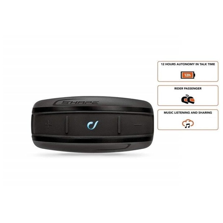 CELLULAR LINE Intercom moto - Shape - Single pack