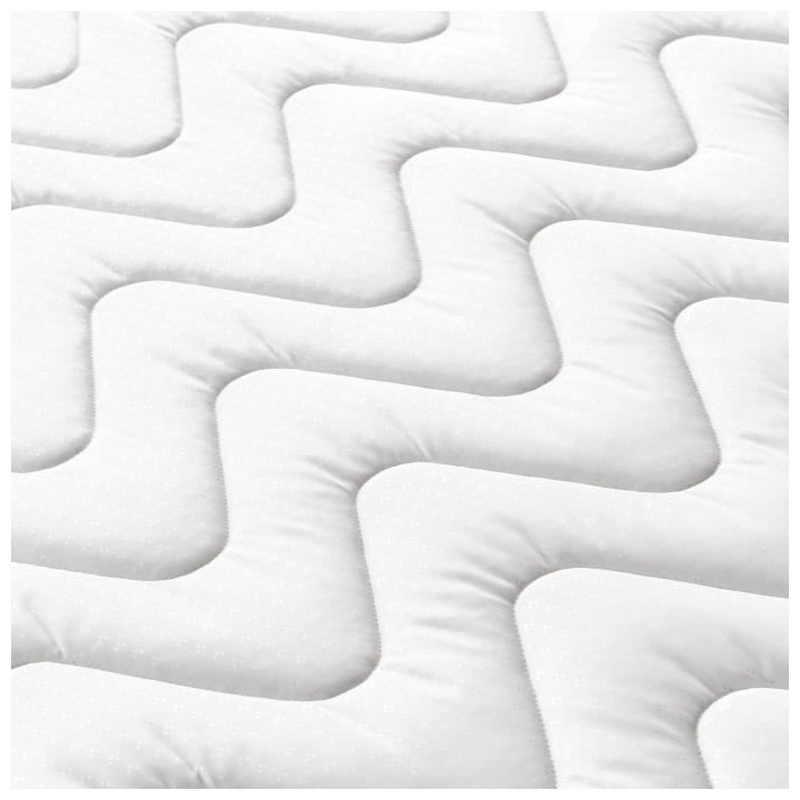 DEKO DREAM CONFORT Pack pret a dormir - Matelas + sommier 160x200 + co