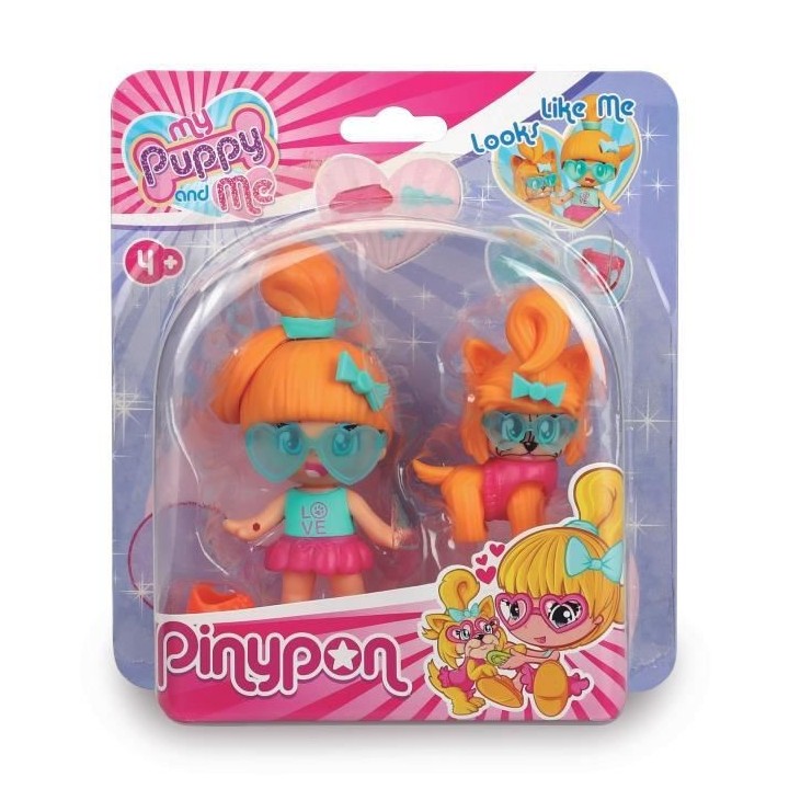 Pinypon - Blister 2 figurines – My Puppy and me