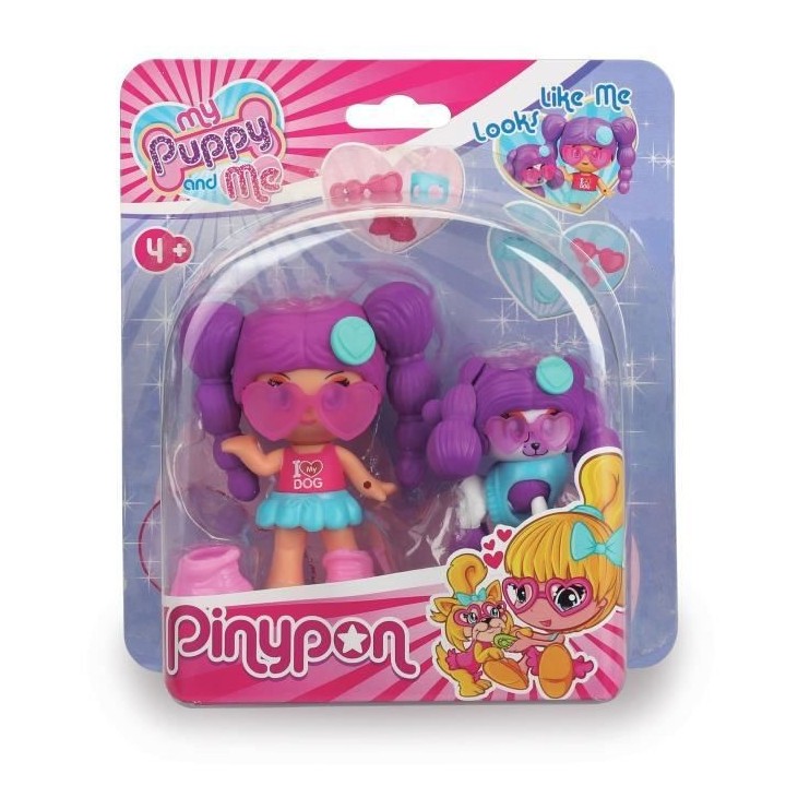 Pinypon - Blister 2 figurines – My Puppy and me