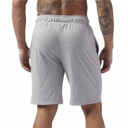 Short de Sport Reebok Homme Gris foncé