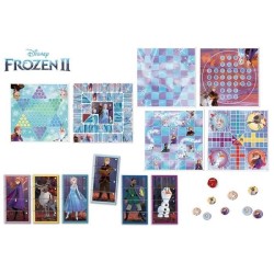 Set 8 en 1 Frozen - Jeu de société - EDUCA