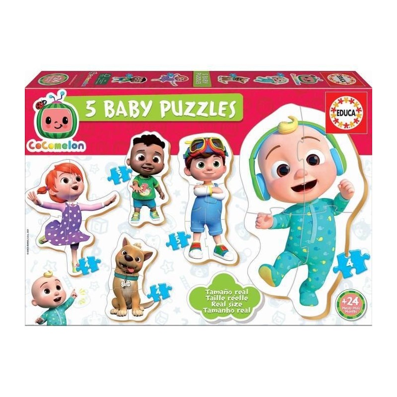 EDUCA - Puzzle - Baby puzzles Cocomelon