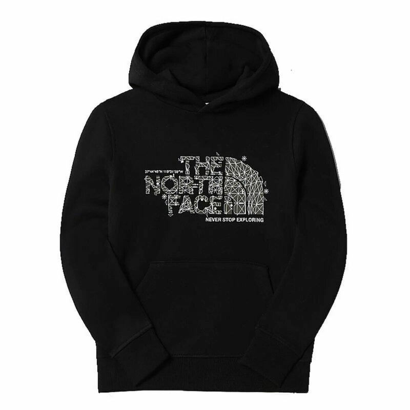 Sweat à capuche unisex The North Face Drew Peak Enfant Noir