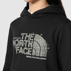 Sweat à capuche unisex The North Face Drew Peak Enfant Noir