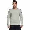 Sweat sans capuche homme Adidas Zne Crew Gr Gris clair