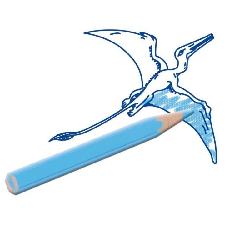 SES CREATIVE Kit de tampons dinosaures