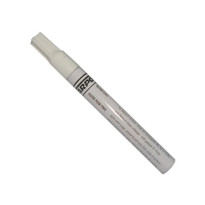 CARPOINT Feutre a pneu - Blanc