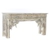 Table d'appoint DKD Home Decor Blanc Bois de manguier 150 x 41 x 76 cm