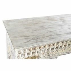 Table d'appoint DKD Home Decor Blanc Bois de manguier 150 x 41 x 76 cm