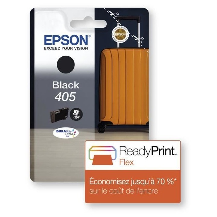 EPSON Cartouche d'encre 405 XL Noir - Valise (C13T05H14010)