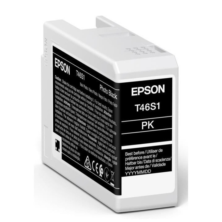 EPSON Encre a pigments T46S1 UltraChrome Pro - Couleurs - Couleurs d'i