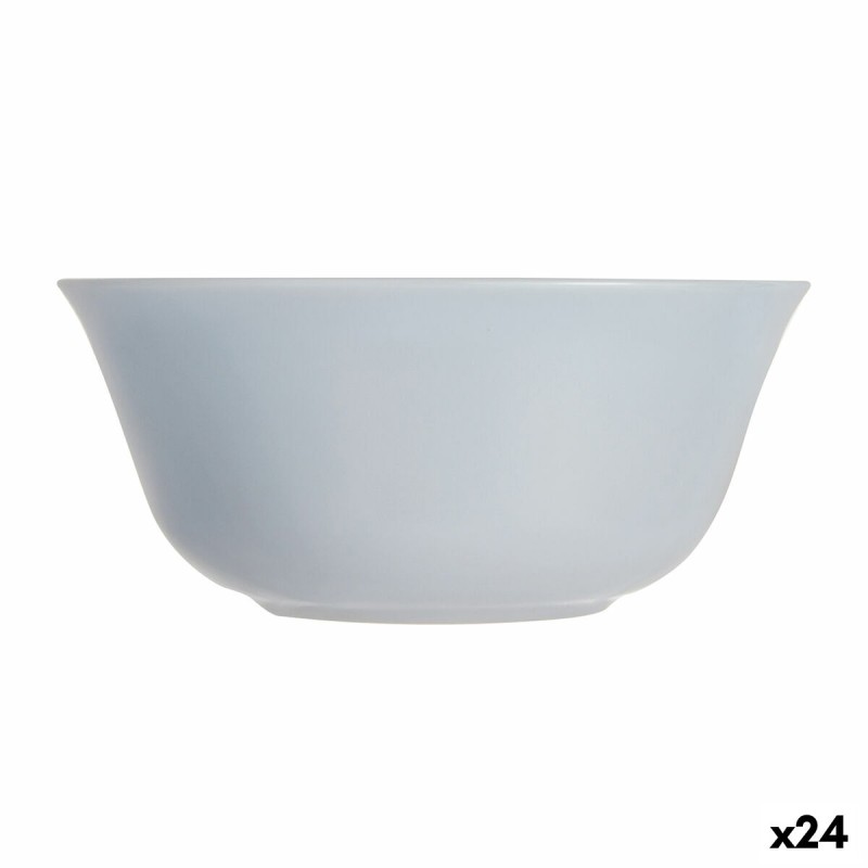 Bol Luminarc Carine Polyvalents Gris verre (12 cm) (24 Unités)