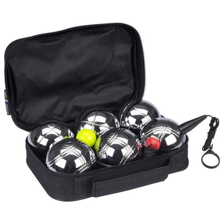 Get & Go Ensemble Jeu De Boules V 6 boules Argenté 52JU-CHR-Uni