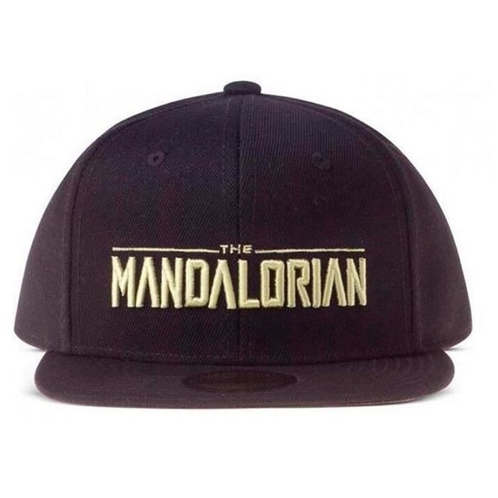 DIFUZED Casquette Star Wars : The Mandalorian - Noir et Jaune