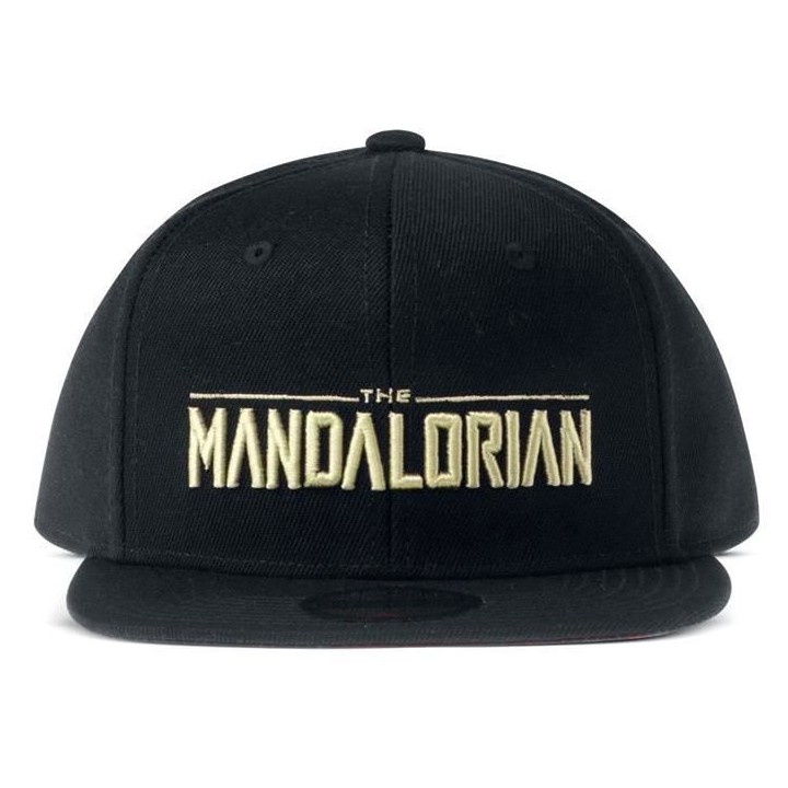 DIFUZED Casquette Star Wars : The Mandalorian - Noir et Jaune