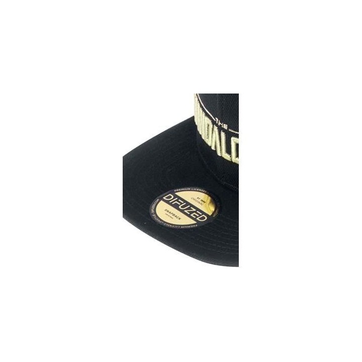 DIFUZED Casquette Star Wars : The Mandalorian - Noir et Jaune