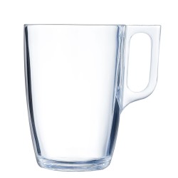 Tasse Luminarc Nuevo Transparent Petit-déjeuner verre (400 ml) (24 Unités)