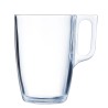 Tasse Luminarc Nuevo Transparent Petit-déjeuner verre (400 ml) (24 Unités)