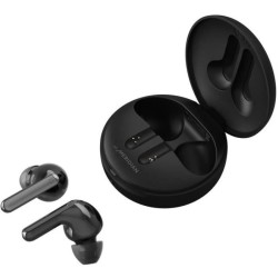 LG TONE Free HBS-FN7 Écouteurs Intra-auriculaires Bluetooth - Technologie UVNano LED - IPX4 - Autonomie 21h - Noir