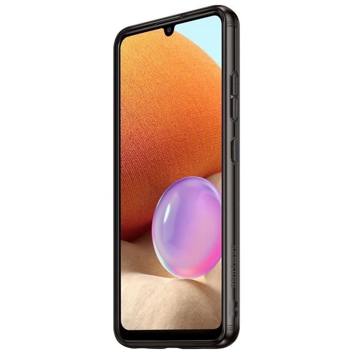 Coque Transparente Galaxy A32 4G Noir