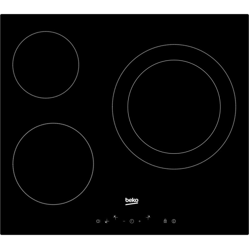 Plaques Vitro-Céramiques BEKO HIC63402T 60 cm 5700 W