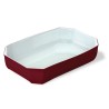 Plat à Gratin Pyrex Color's Rectangulaire Rouge verre 33 x 22 cm (5 Unités)