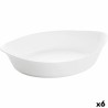 Plat à Gratin Luminarc Smart Cuisine Oblongue Blanc verre 28 x 17 cm (6 Unités)