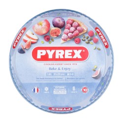 Moule pour four Pyrex Classic Vidrio Plat Rond Transparent verre 6 Unités 31 x 31 x 4 cm