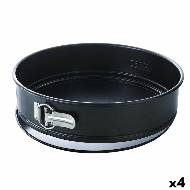 Moule amovible Pyrex Magic Rond Noir 23 cm 4 Unités