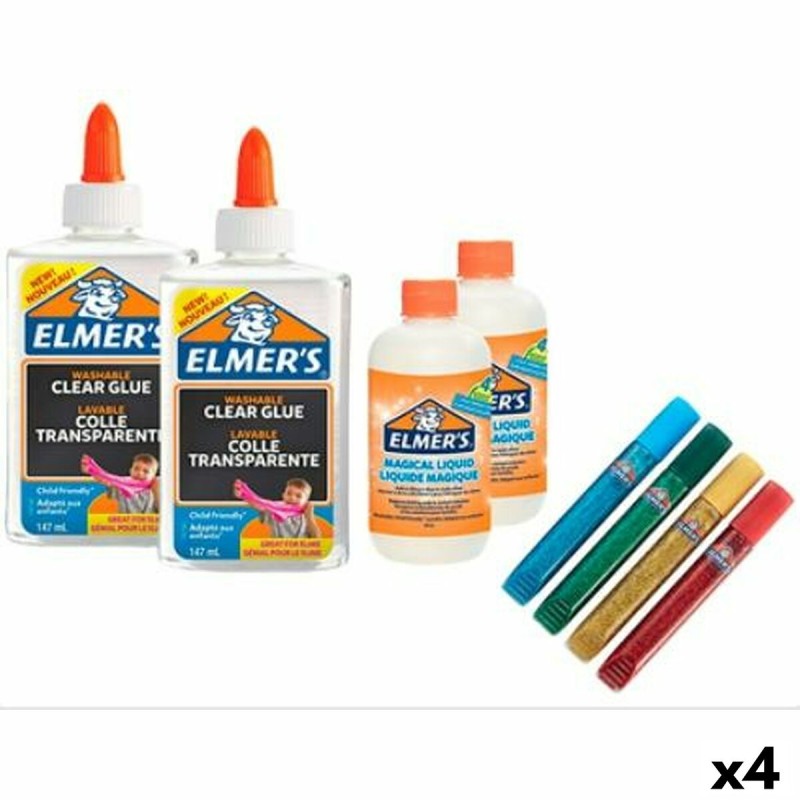 Slime ELMERS Lot (4 Unités)