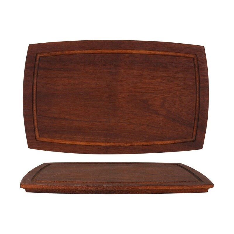 Plateau Inde Iroko 40 x 25 x 2,5 cm