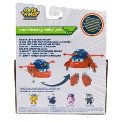 SUPER WINGS Figurines transformables Articulées Transforming 12 cm - Saison 3 - Jet Police