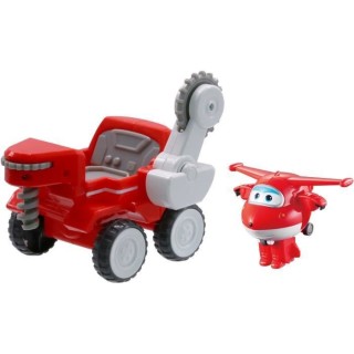 Véhicule a fonction Super Wings Jett's Moon Rover + 1 Transform-a-Bot