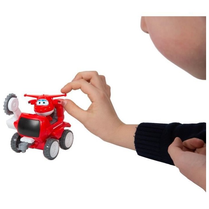 Véhicule a fonction Super Wings Jett's Moon Rover + 1 Transform-a-Bot