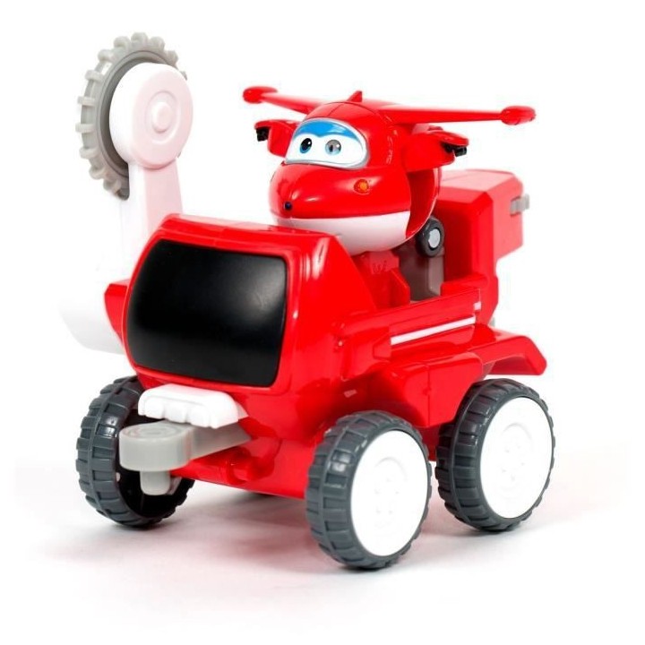 Véhicule a fonction Super Wings Jett's Moon Rover + 1 Transform-a-Bot