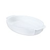 Plat de Four Pyrex Signature Ovale 35 x 22 x 7 cm Céramique Blanc (6 Unités)