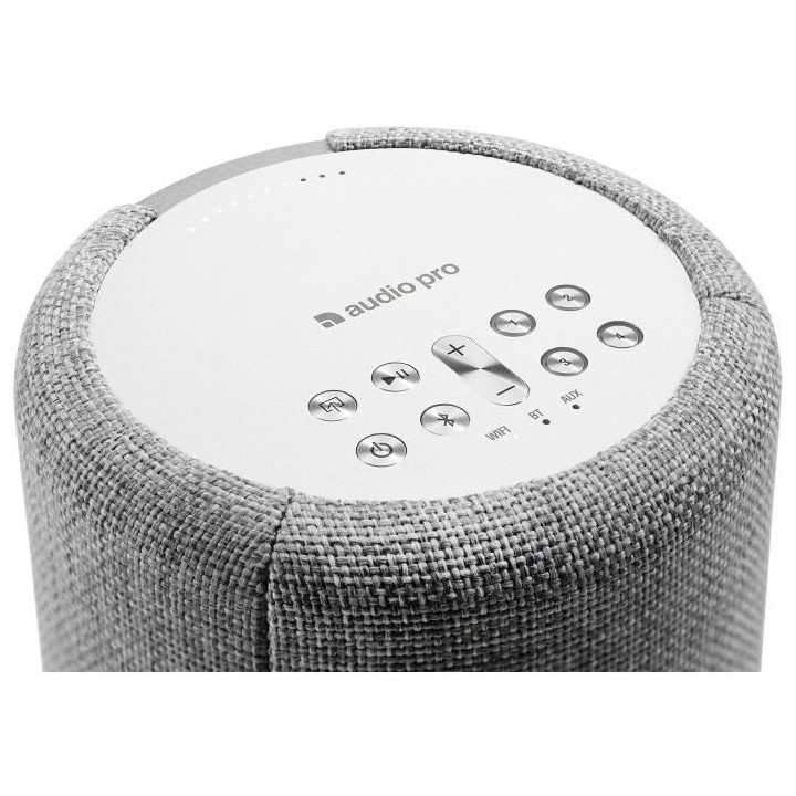 AUDIO PRO Enceinte A10 Light Grey Multiroom - WIFI - Bluetooth
