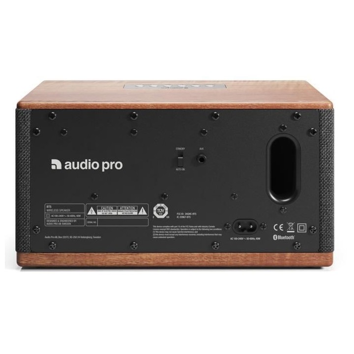 AUDIO PRO Enceinte BT 5 Bluetooth Walnut