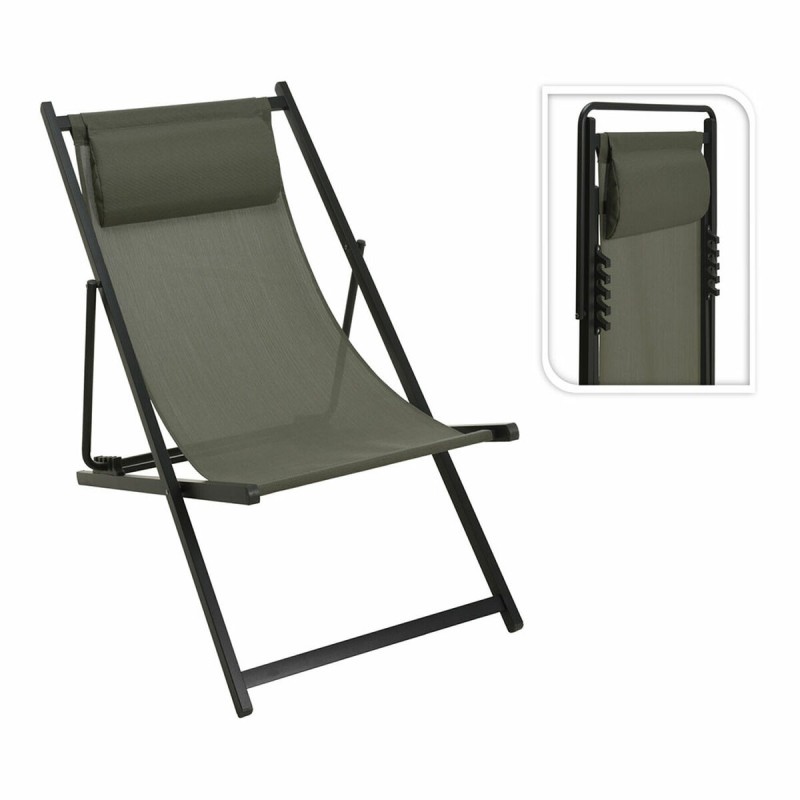 Chaise Pliante avec Repose-Tête