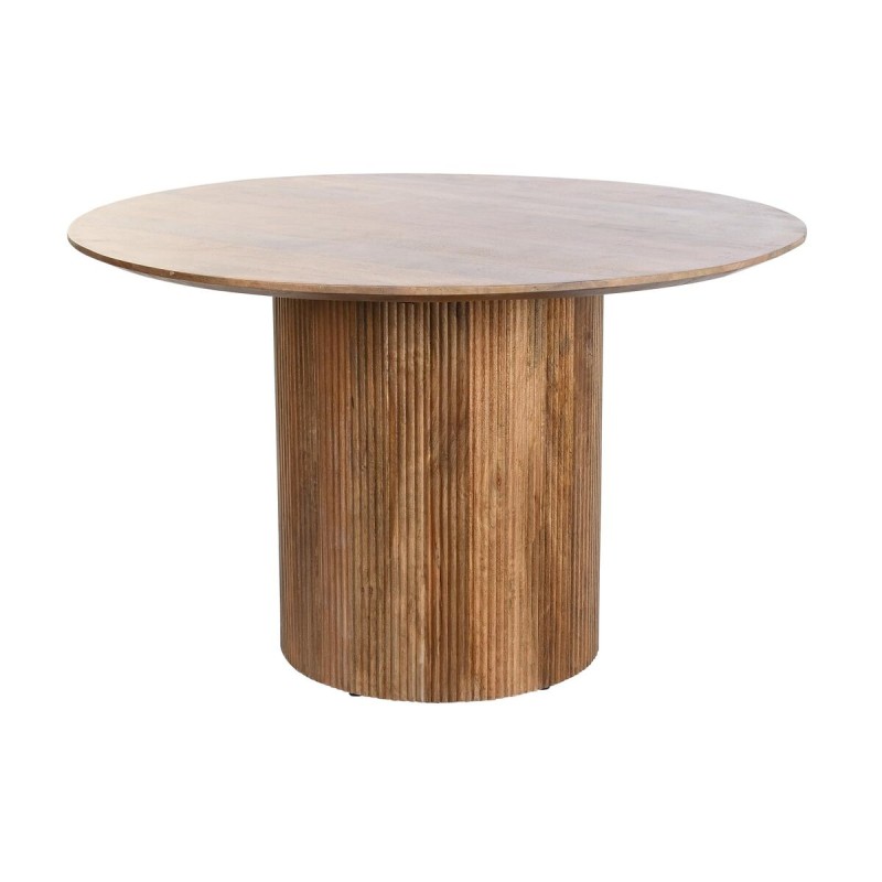 Table de Salle à Manger DKD Home Decor Naturel Bois de manguier 120 x 120 x 76 cm