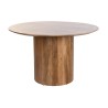 Table de Salle à Manger DKD Home Decor Naturel Bois de manguier 120 x 120 x 76 cm