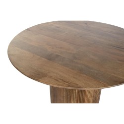 Table de Salle à Manger DKD Home Decor Naturel Bois de manguier 120 x 120 x 76 cm