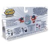 SUPER WINGS Pack de 4 figurines Transform-a-Bot - 5 cm - Transformables - Jet Police/Paul/Kim/Dizzy Rescue