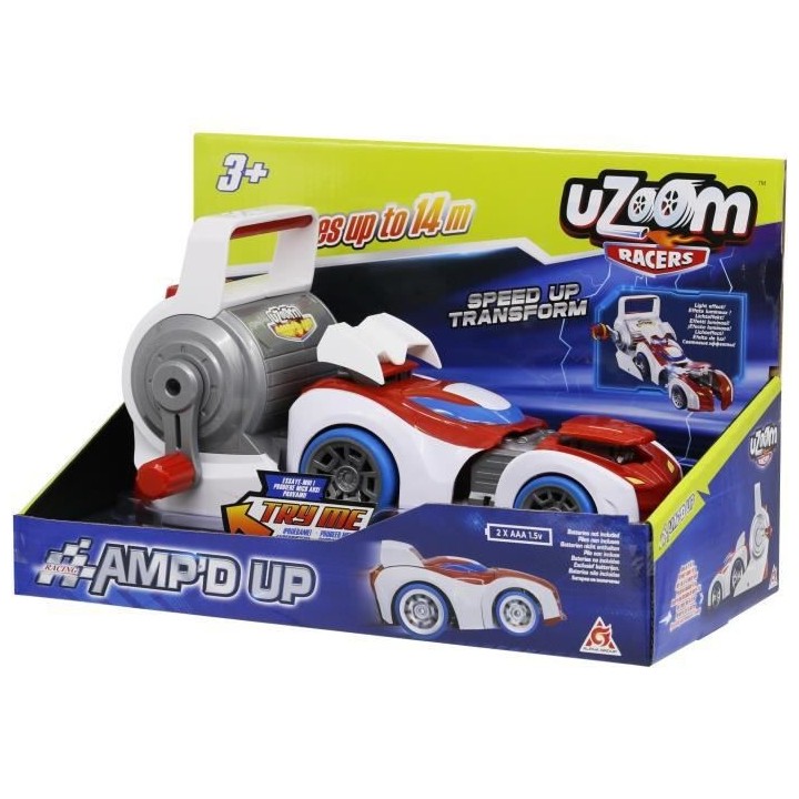 Voiture avec Base de Lancement - AUER - Effets Sonores & Lumineux - Jo